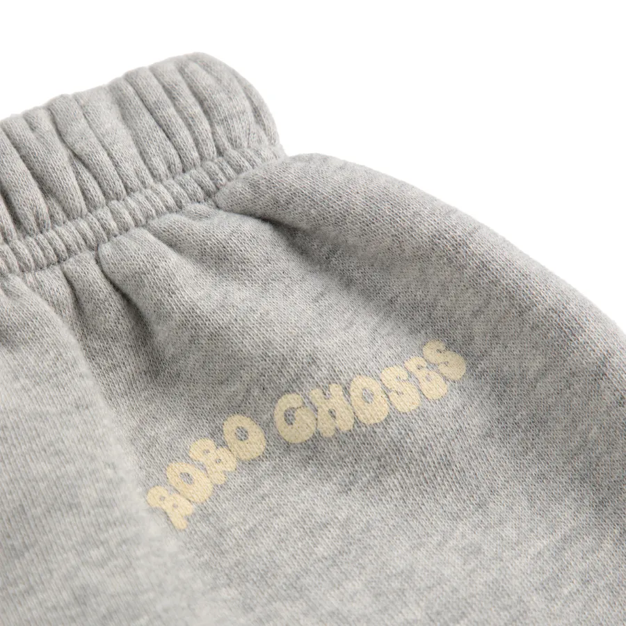 Grey Knee Patch Joggers