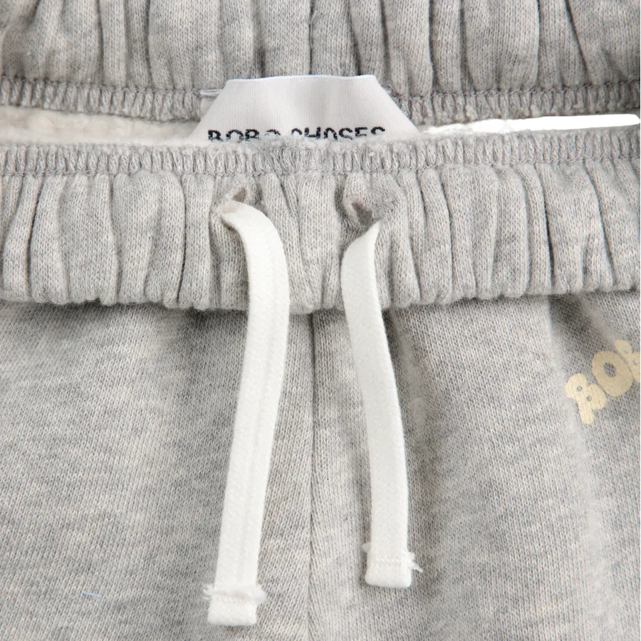 Grey Knee Patch Joggers