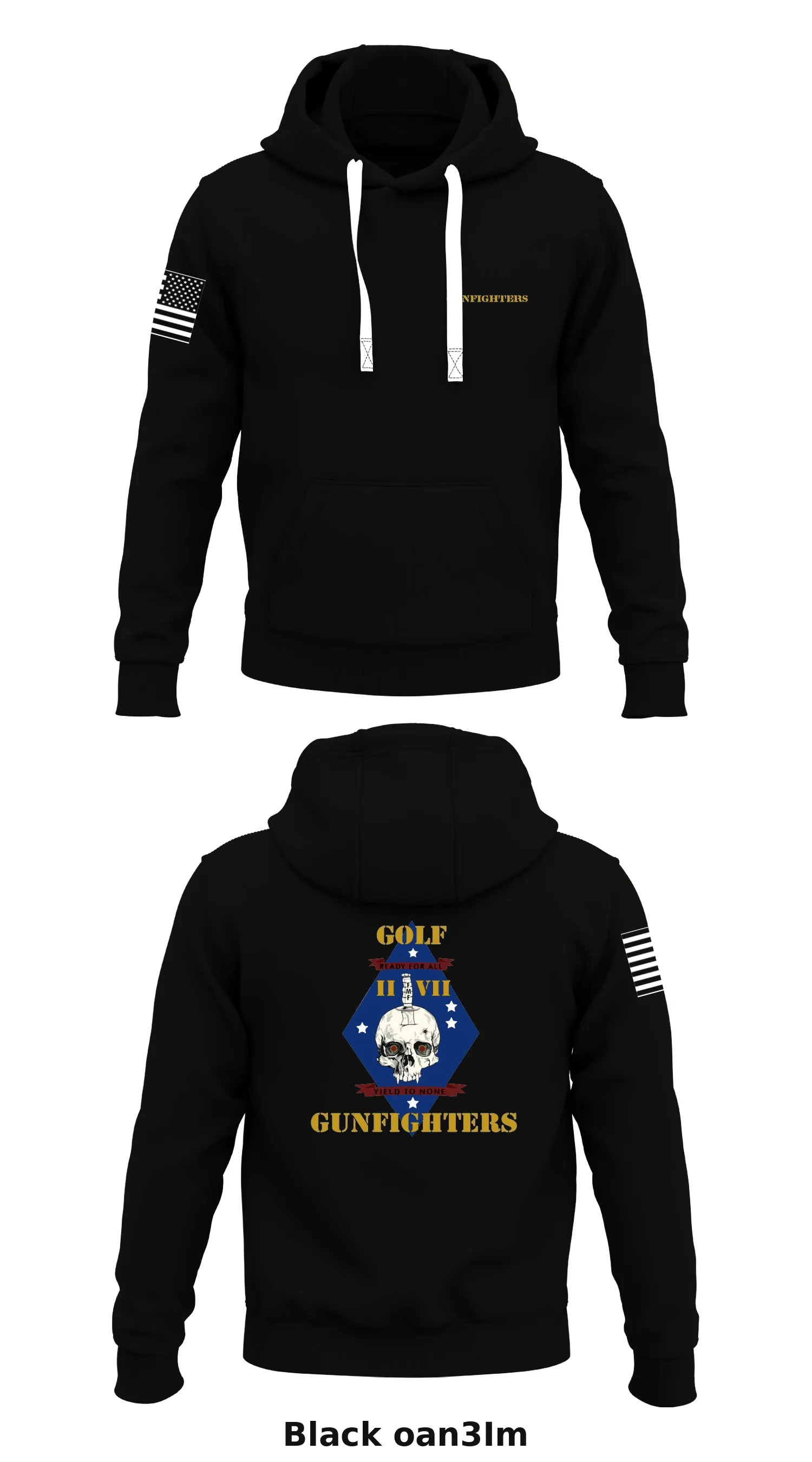 Gunfighter 2/7 Store 1  Core Men's Hooded Performance Sweatshirt - oan3Im