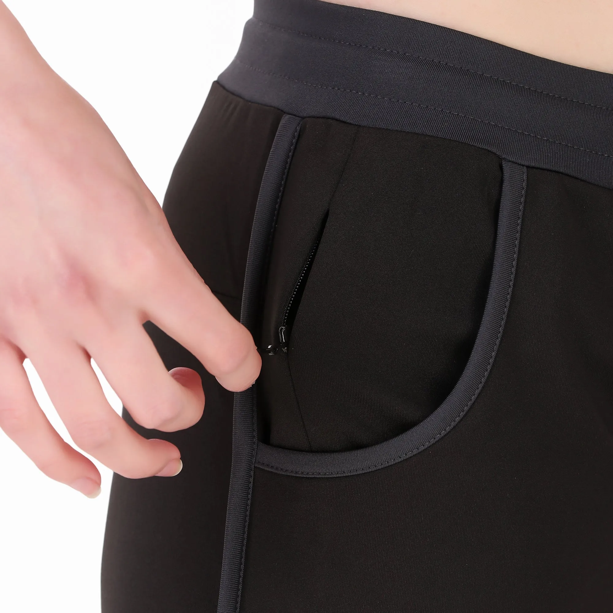 Gym & Running Shorts For Women (Black)