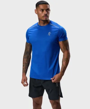 Gym King Flex T-shirt Sonic Blue Marl