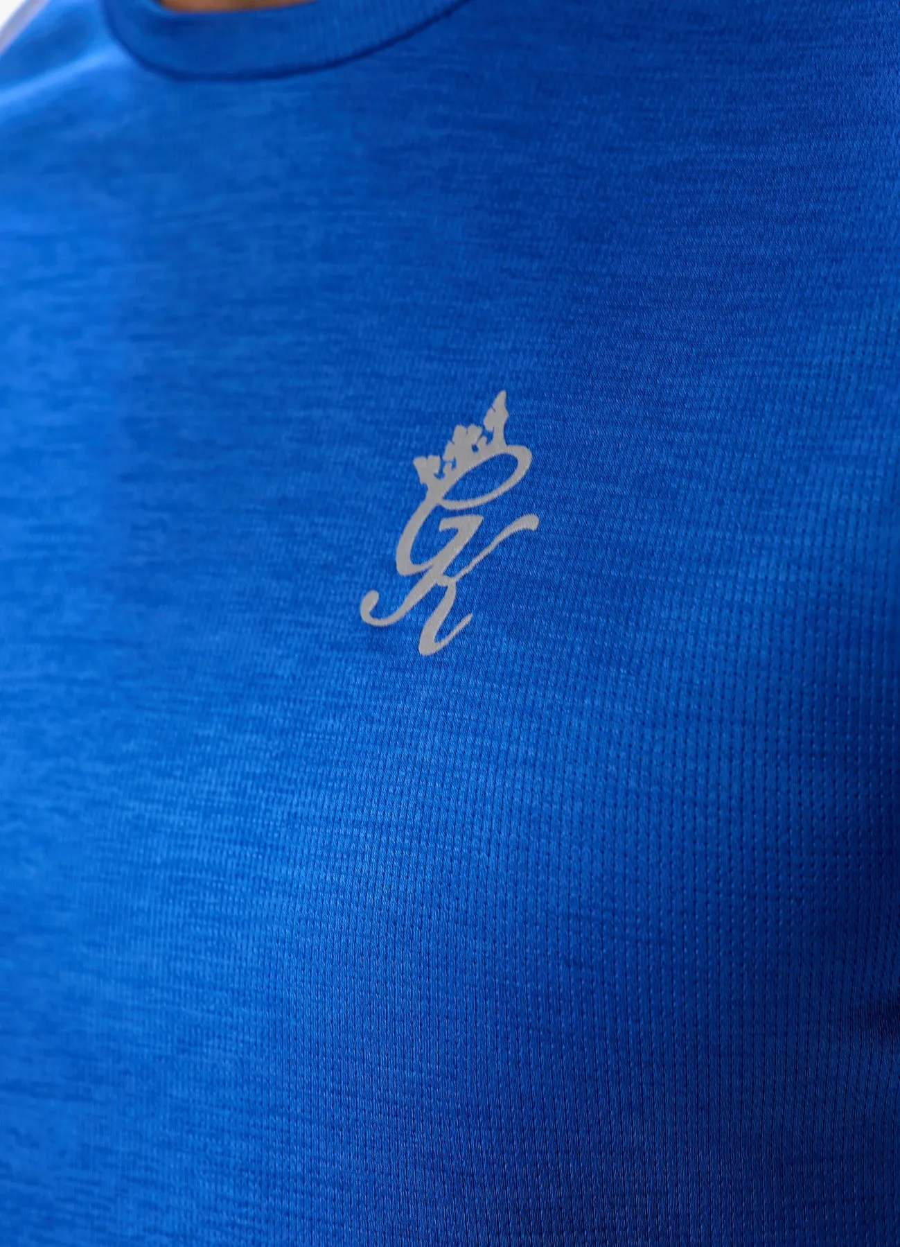 Gym King Flex T-shirt Sonic Blue Marl