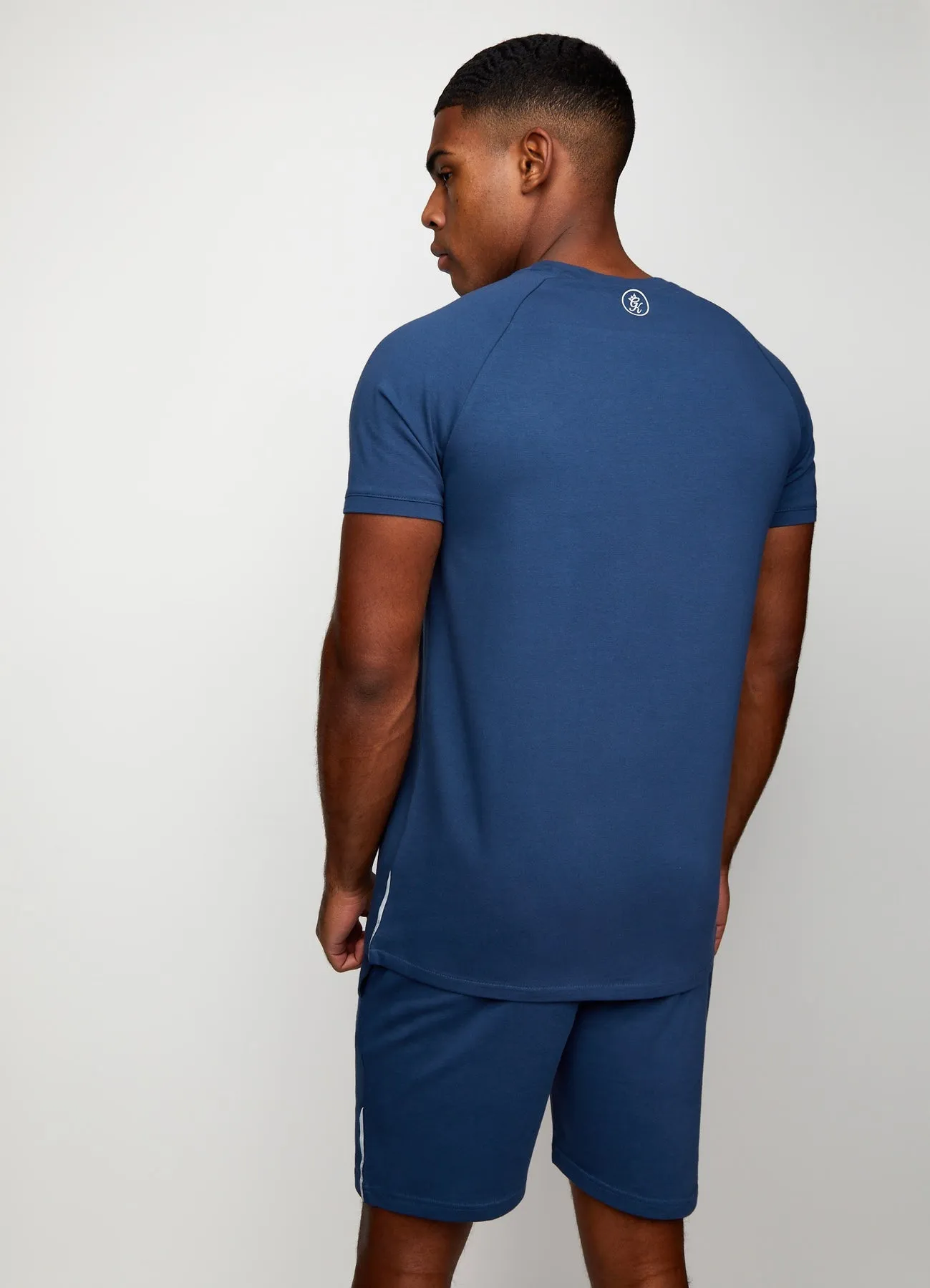 Gym King Sport Pro Logo T-Shirt Moonlight Blue