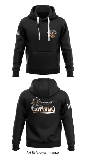 Hansen Outlaws Store 1  Core Men's Hooded Performance Sweatshirt - PT8KkD