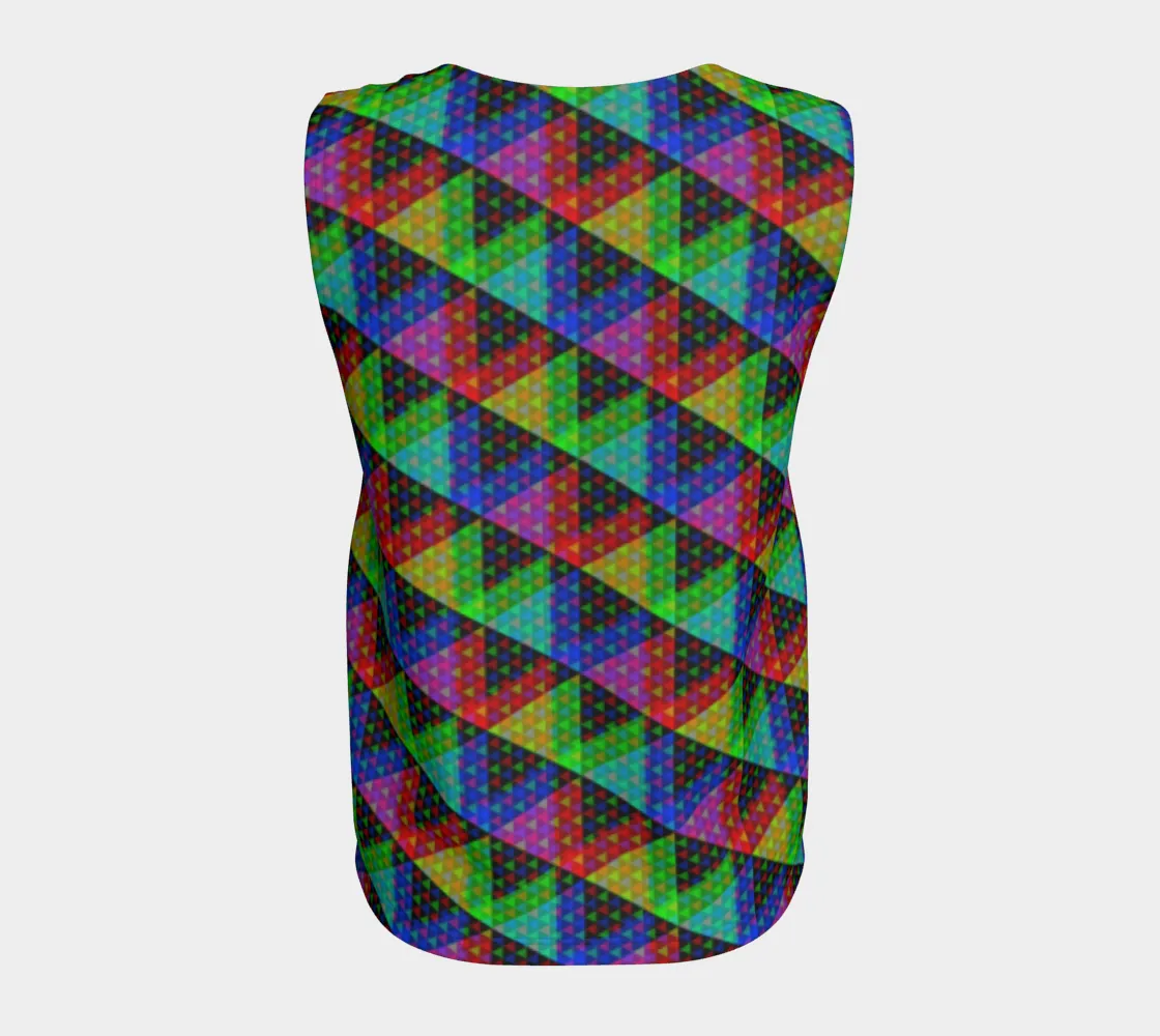 Harlequin Triangles Loose Tee
