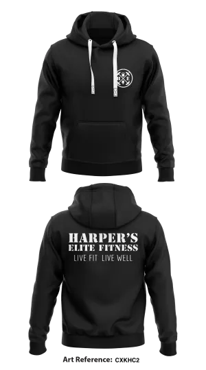 Harpers Elite Fitness Store 1  Core Men's Hooded Performance Sweatshirt - cxkHC2