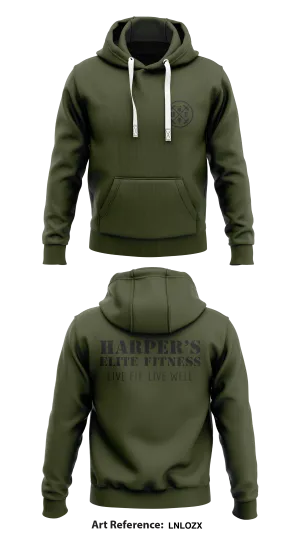 Harpers Elite Fitness Store 1  Core Men's Hooded Performance Sweatshirt - LnlozX