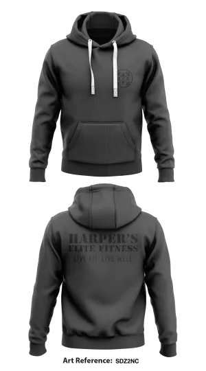 Harpers Elite Fitness Store 1  Core Men's Hooded Performance Sweatshirt - sDZ2Nc