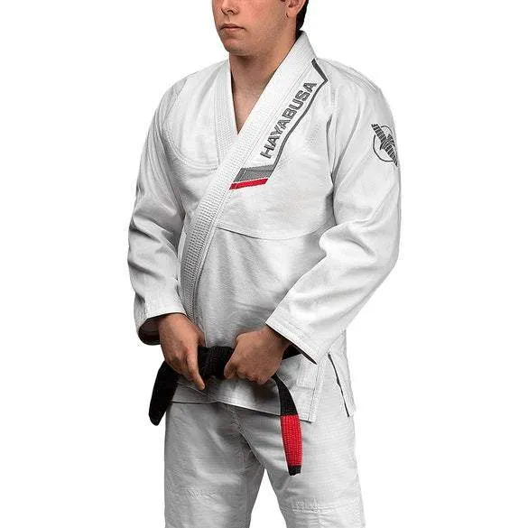 HAYABUSA® Ultra Lightweight Pearl Weave Jiu Jitsu Gi | Lightweight Gi | Many Sizes | Premium Cotton Blend | Gi for Men/ Women for Martial Arts Training and Fight - A0 A1 A2 A3 A4 A5|