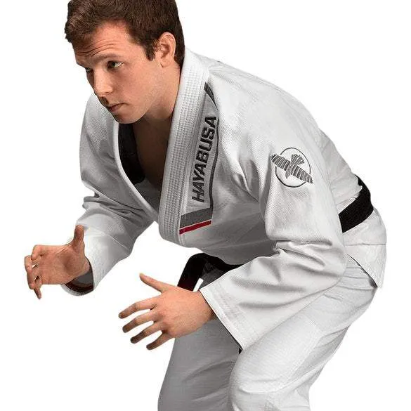 HAYABUSA® Ultra Lightweight Pearl Weave Jiu Jitsu Gi | Lightweight Gi | Many Sizes | Premium Cotton Blend | Gi for Men/ Women for Martial Arts Training and Fight - A0 A1 A2 A3 A4 A5|