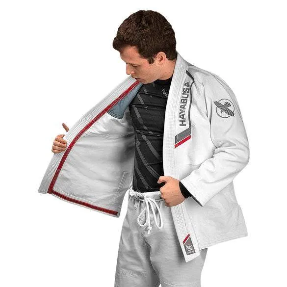 HAYABUSA® Ultra Lightweight Pearl Weave Jiu Jitsu Gi | Lightweight Gi | Many Sizes | Premium Cotton Blend | Gi for Men/ Women for Martial Arts Training and Fight - A0 A1 A2 A3 A4 A5|