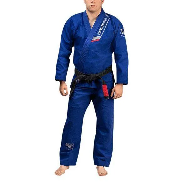 HAYABUSA® Ultra Lightweight Pearl Weave Jiu Jitsu Gi | Lightweight Gi | Many Sizes | Premium Cotton Blend | Gi for Men/ Women for Martial Arts Training and Fight - A0 A1 A2 A3 A4 A5|
