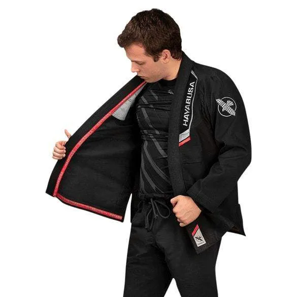 HAYABUSA® Ultra Lightweight Pearl Weave Jiu Jitsu Gi | Lightweight Gi | Many Sizes | Premium Cotton Blend | Gi for Men/ Women for Martial Arts Training and Fight - A0 A1 A2 A3 A4 A5|