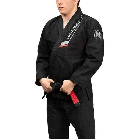 HAYABUSA® Ultra Lightweight Pearl Weave Jiu Jitsu Gi | Lightweight Gi | Many Sizes | Premium Cotton Blend | Gi for Men/ Women for Martial Arts Training and Fight - A0 A1 A2 A3 A4 A5|