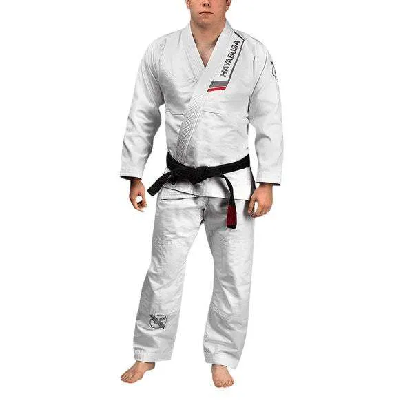 HAYABUSA® Ultra Lightweight Pearl Weave Jiu Jitsu Gi | Lightweight Gi | Many Sizes | Premium Cotton Blend | Gi for Men/ Women for Martial Arts Training and Fight - A0 A1 A2 A3 A4 A5|