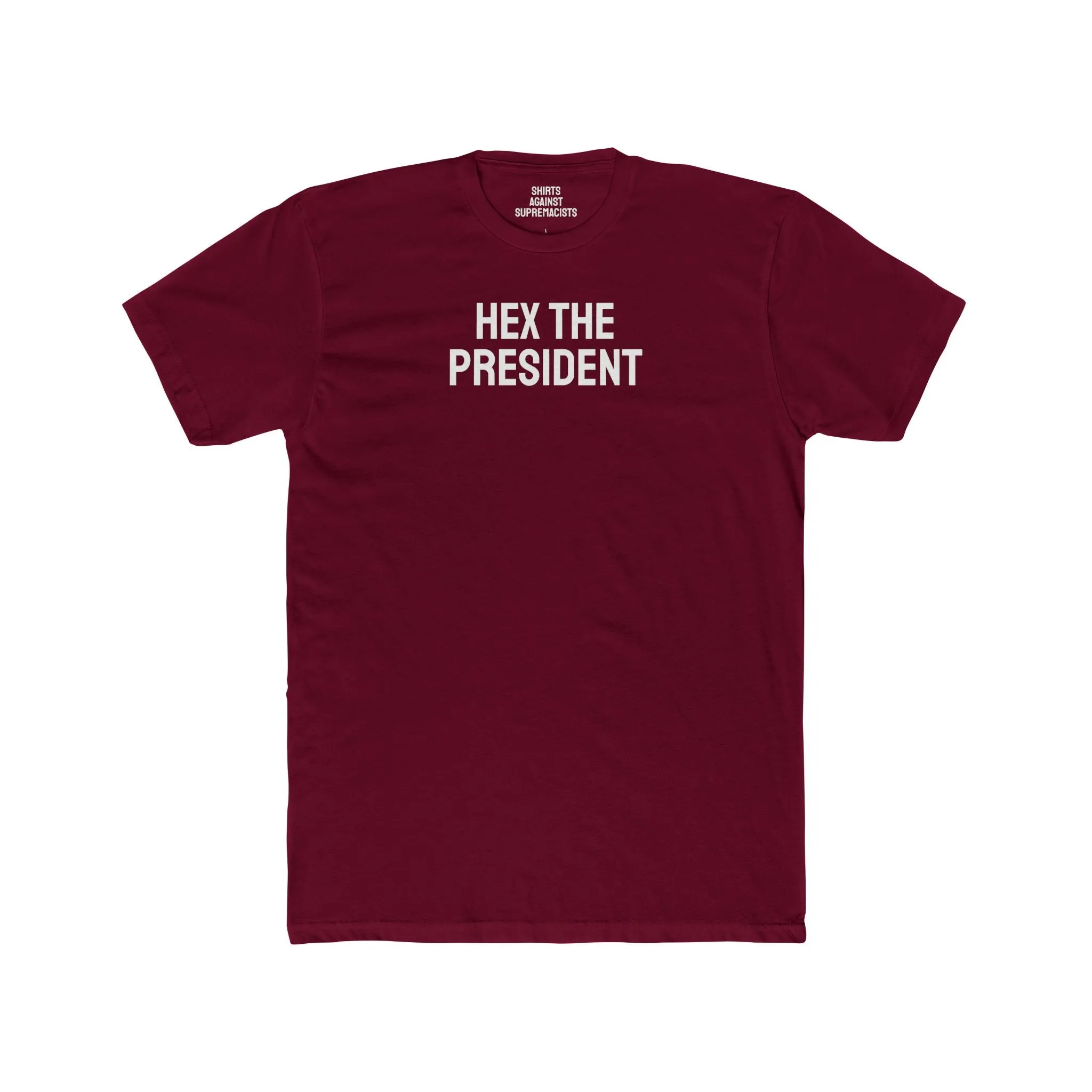 Hex The President - Unisex Cotton Crew Tee