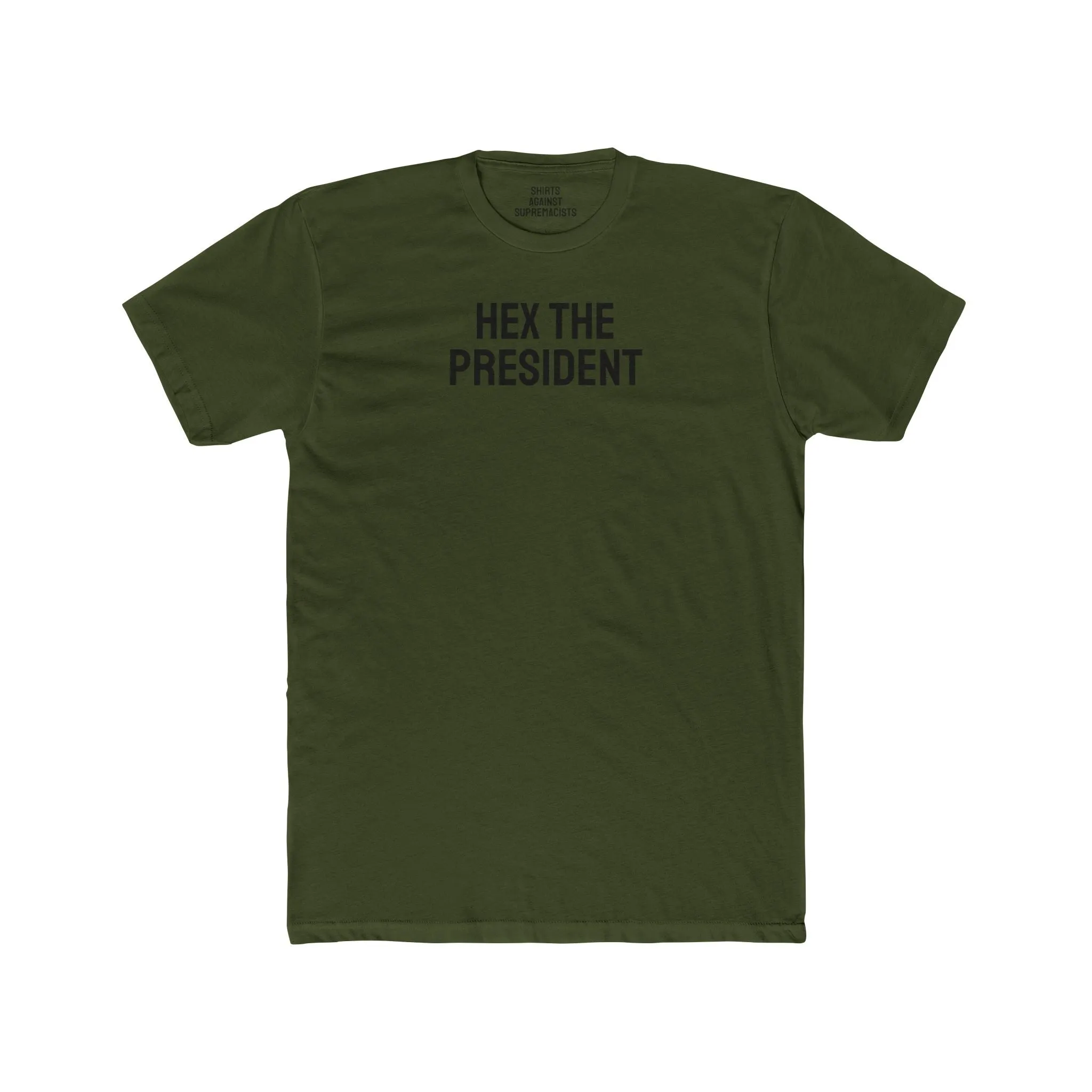 Hex The President - Unisex Cotton Crew Tee