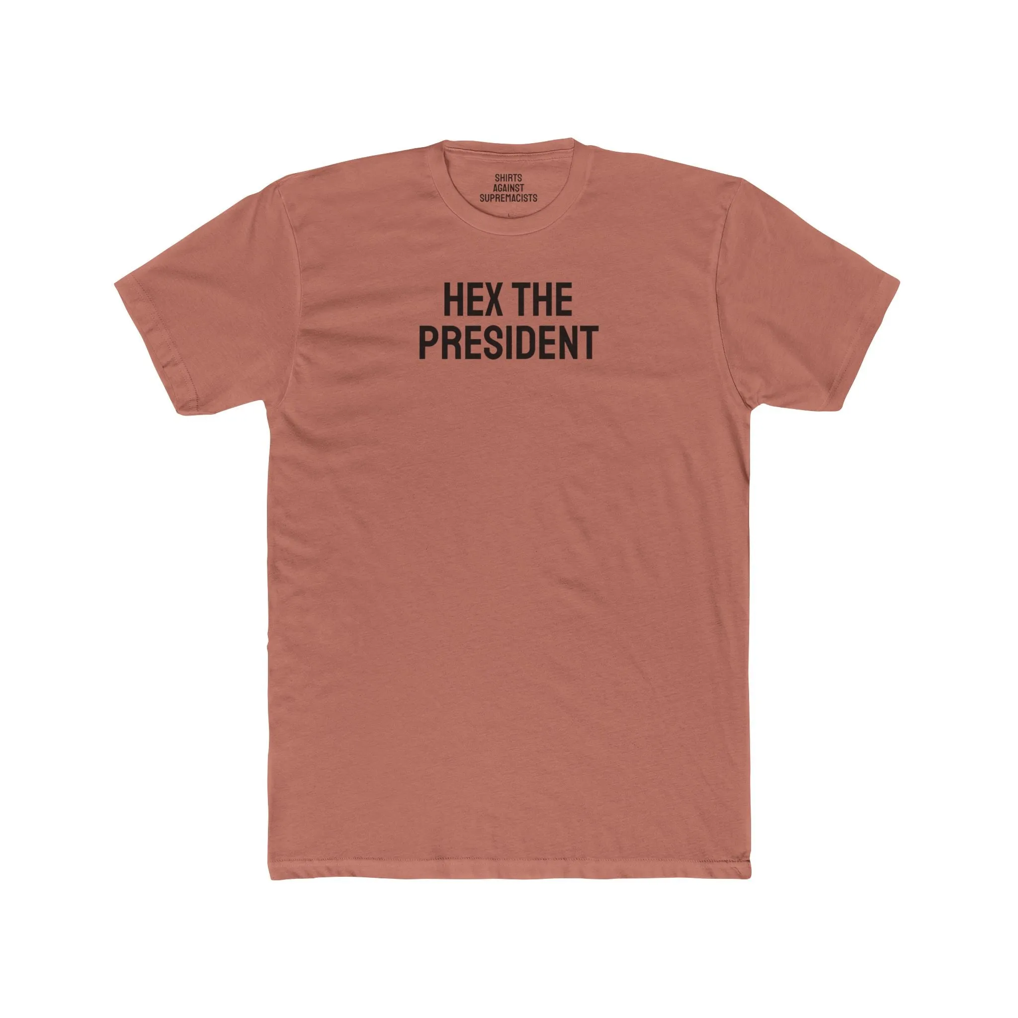 Hex The President - Unisex Cotton Crew Tee