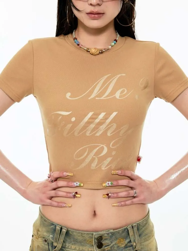 High Stretch Tight Waist Tee【s0000009160】