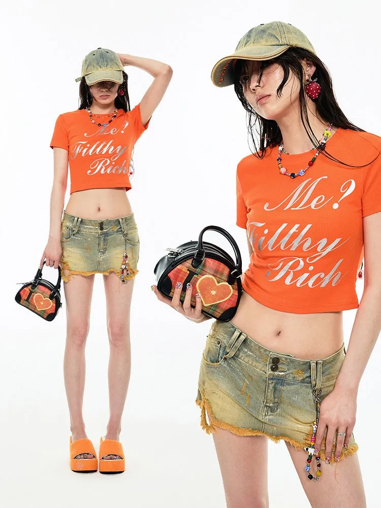 High Stretch Tight Waist Tee【s0000009160】