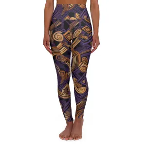 High Waisted Leggings - BaroqueRose.