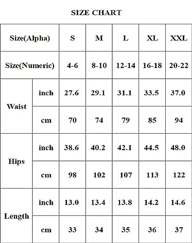 Hilltichu Womens Relaxed Fit Casual High Waist Pocketed Denim Shorts