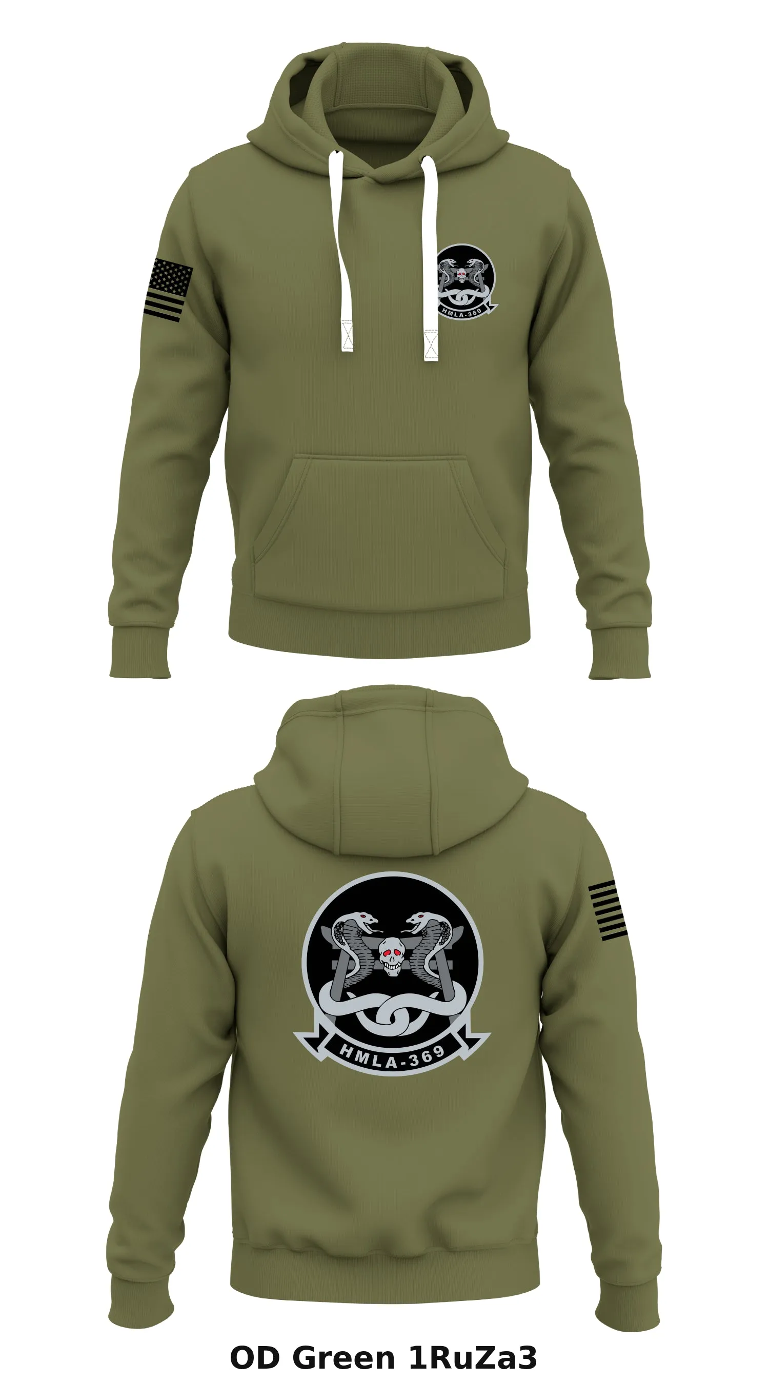 HMLA-369 Store 1  Core Men's Hooded Performance Sweatshirt - 1RuZa3