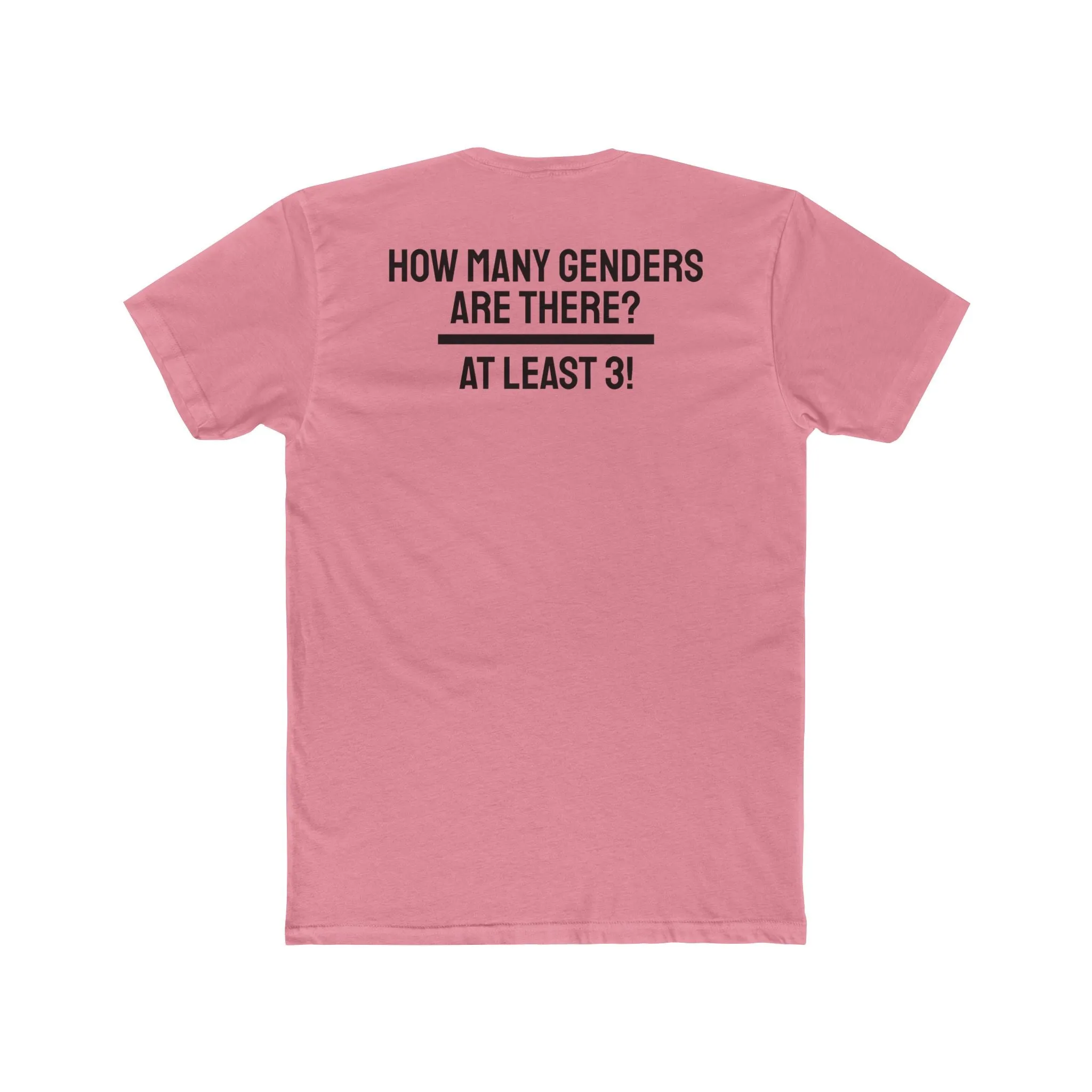 How Many Genders Are There? At Least 3! - Unisex Cotton Crew Tee