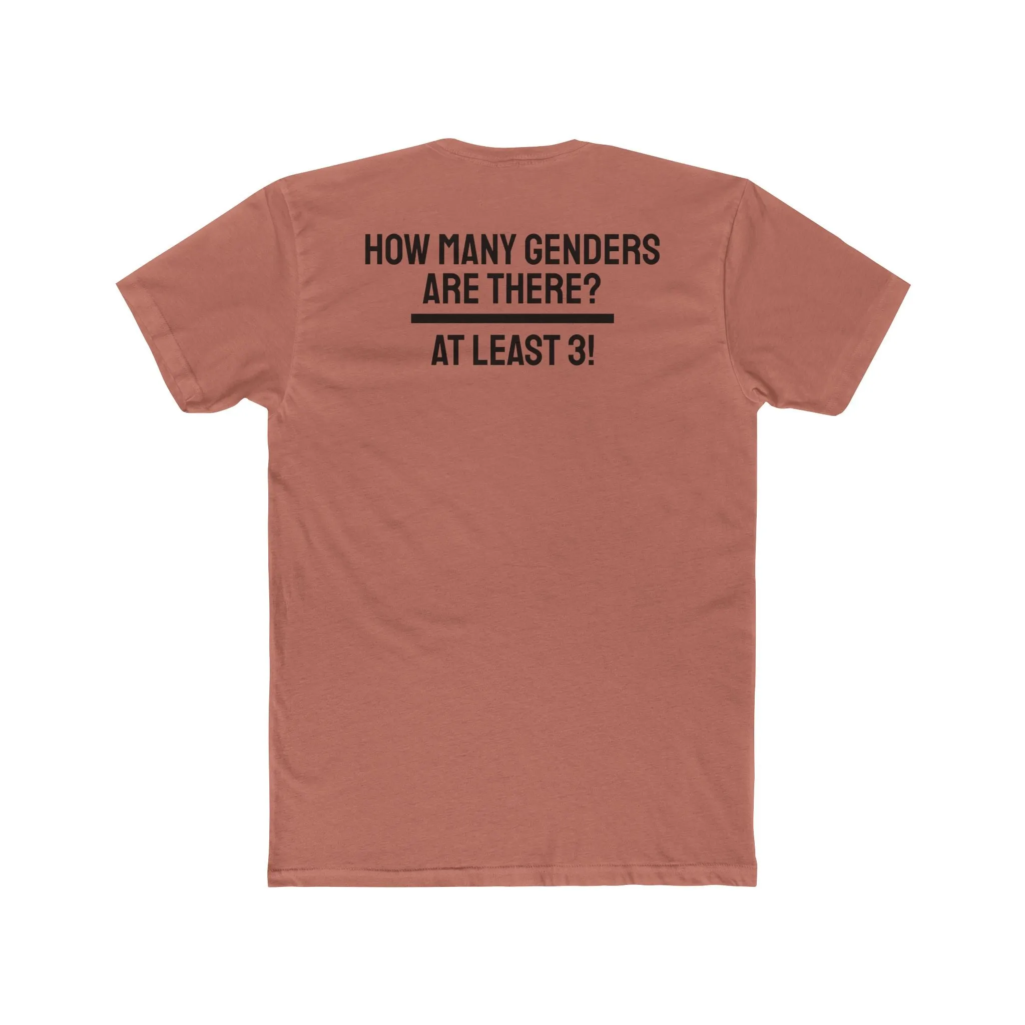 How Many Genders Are There? At Least 3! - Unisex Cotton Crew Tee