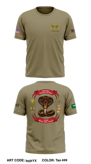 HQ PLT 342nd Military Police Company Store 1 Core Men's SS Performance Tee - bpjkYX