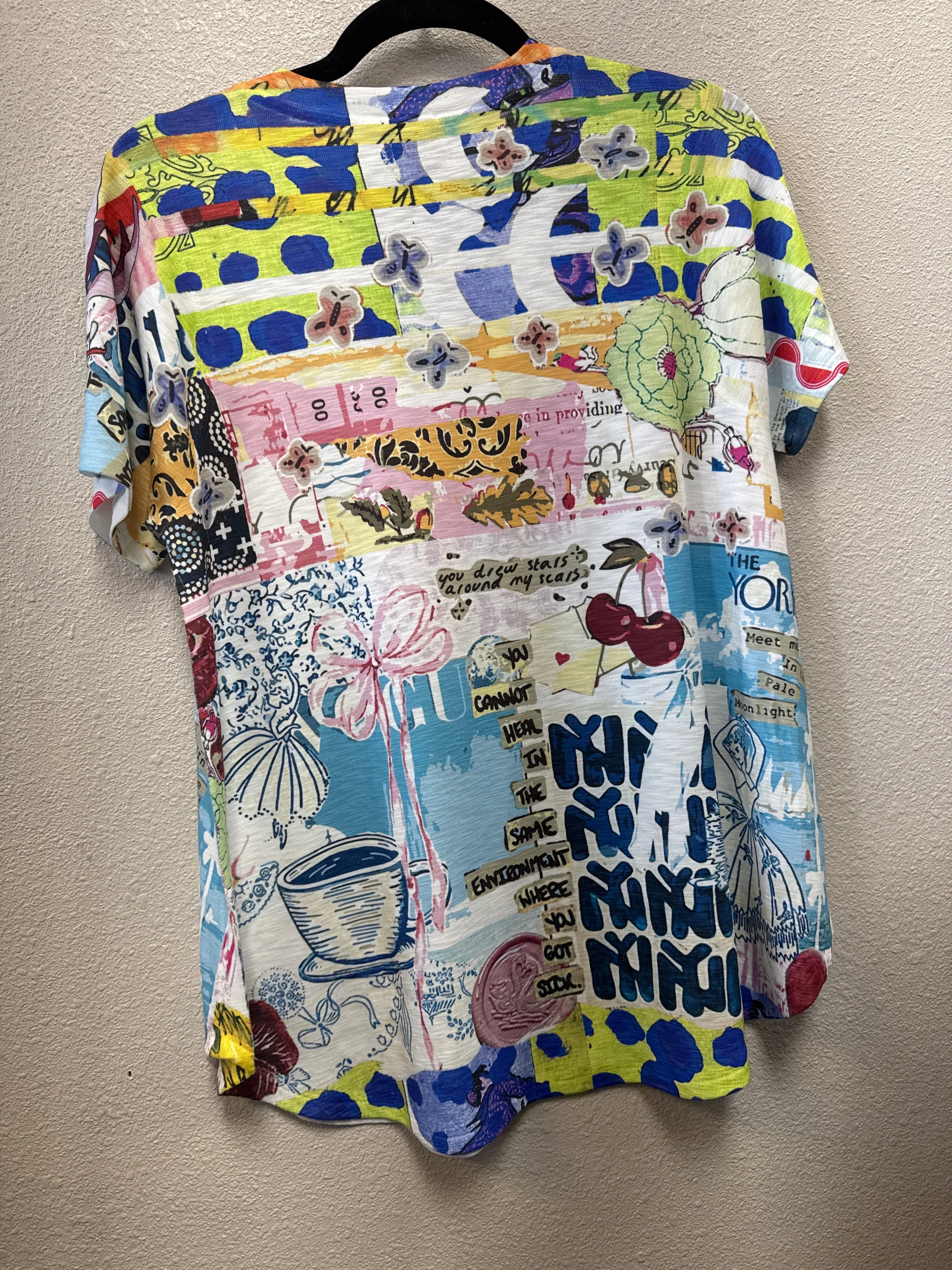 INOAH TEA & JOURNAL V-NECK SHORT SLV