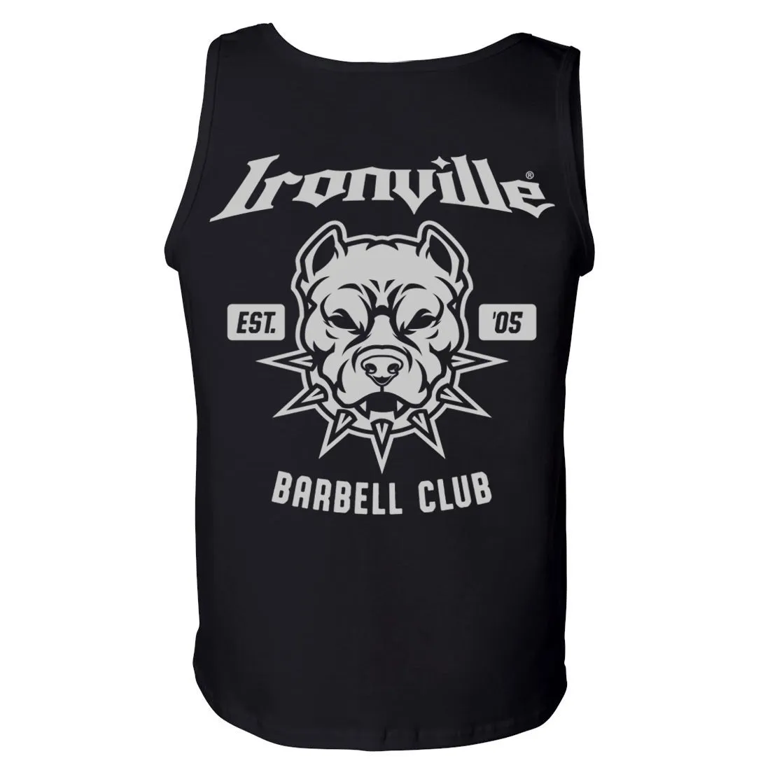 Ironville BARBELL PITBULL Standard Cut Gym Tank Top