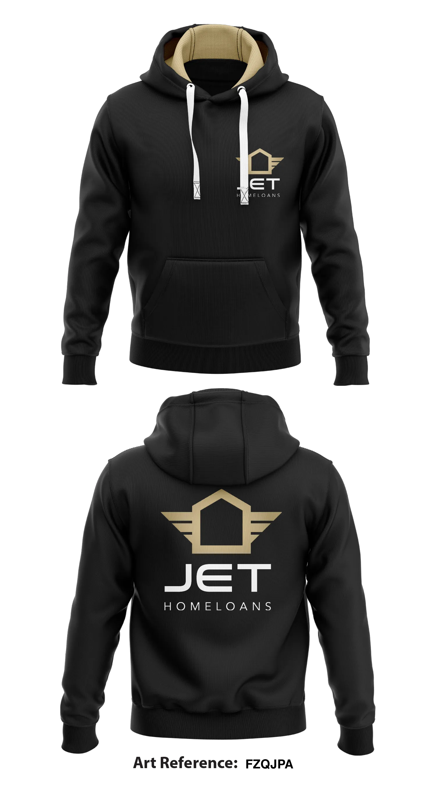Jet HomeLoans Store 1  Core Men's Hooded Performance Sweatshirt - FZqjpa