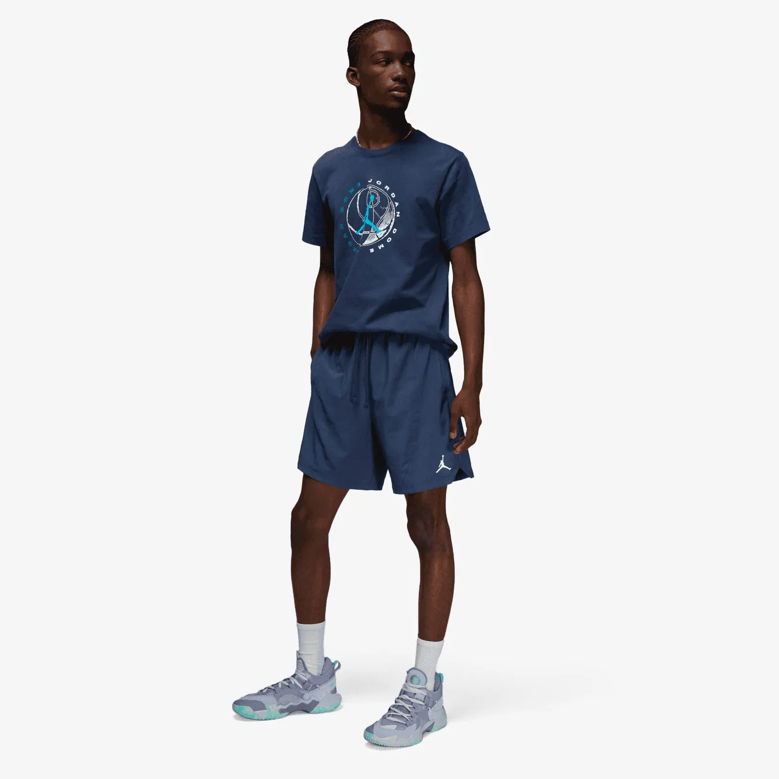 Jordan Dome Dri-FIT Sport Graphic T-Shirt - Navy