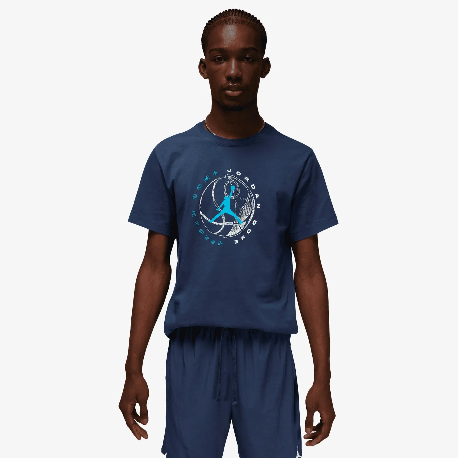 Jordan Dome Dri-FIT Sport Graphic T-Shirt - Navy
