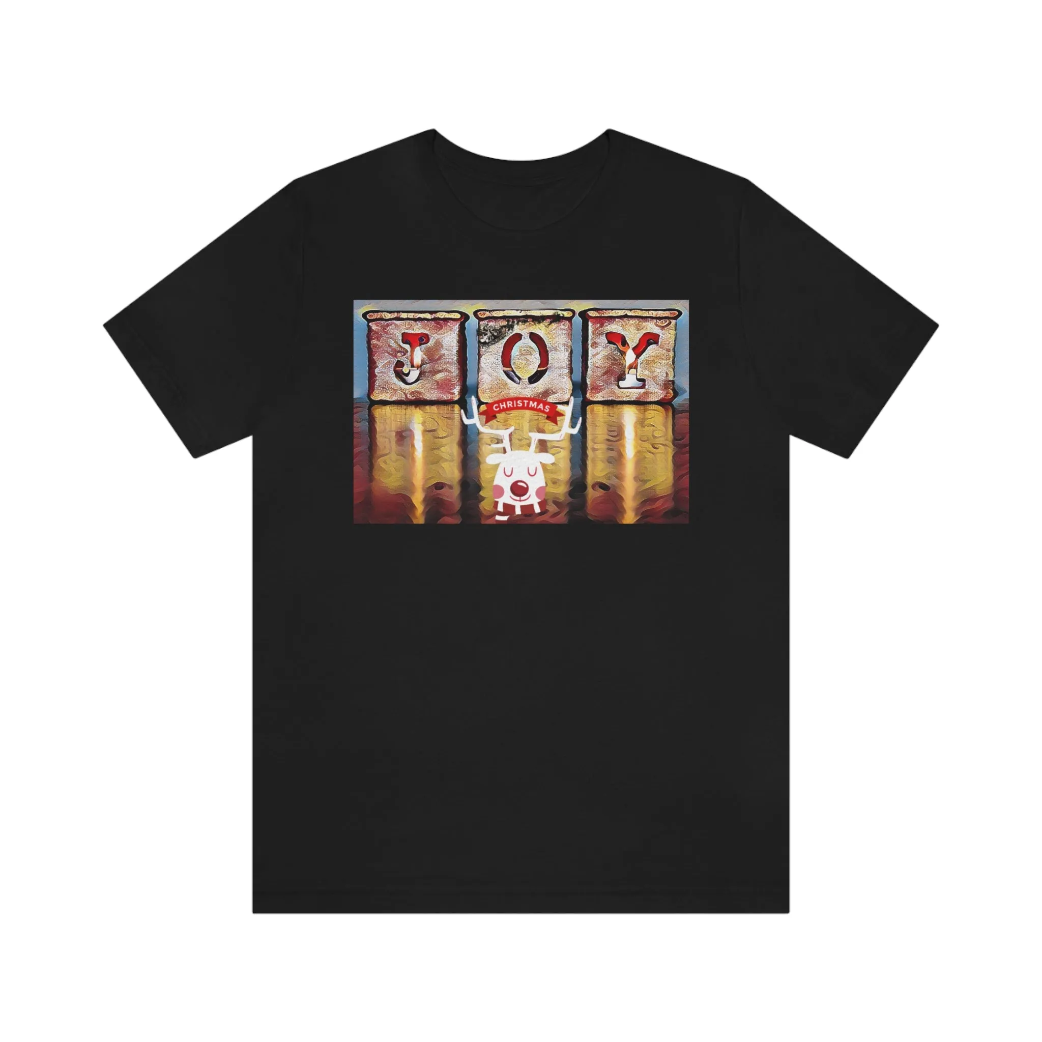 Joy & Merry Christmas Short Sleeve Tee