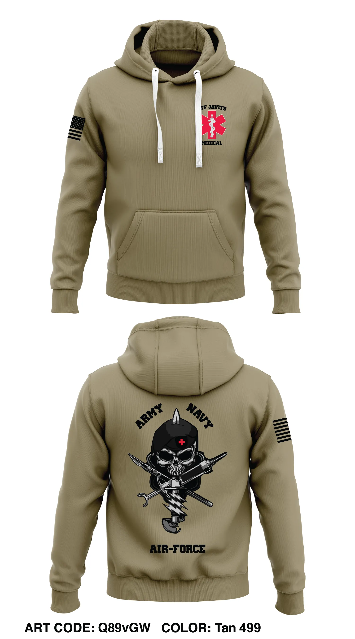 JTF Javits Medical Store 1  Core Men's Hooded Performance Sweatshirt - Q89vGW