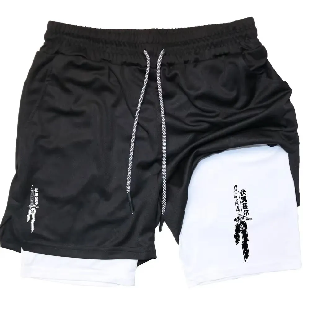 Jujutsu kaisen compression shorts