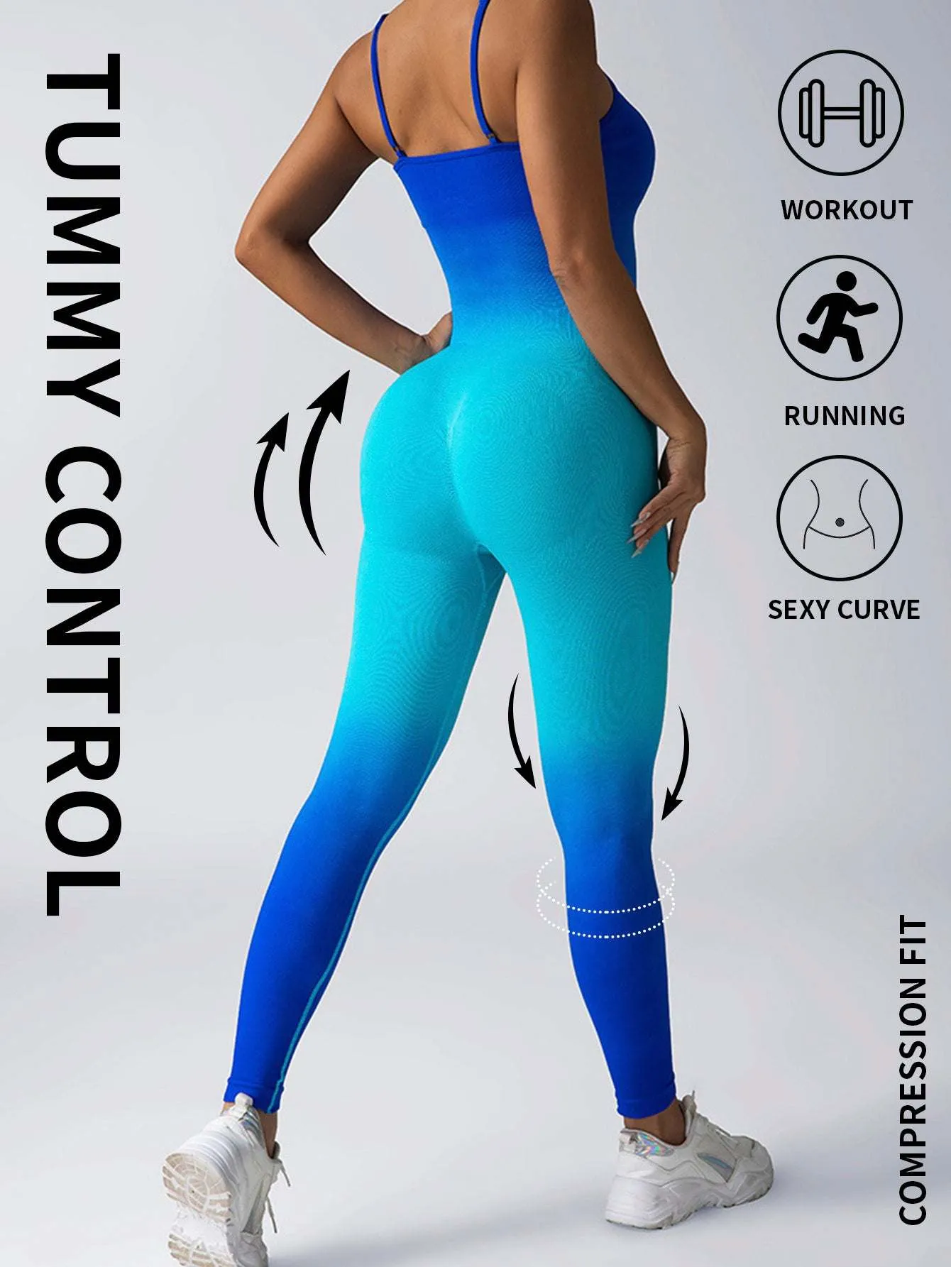 Jumpsuit For Women Workout Seamless Jumpsuits
