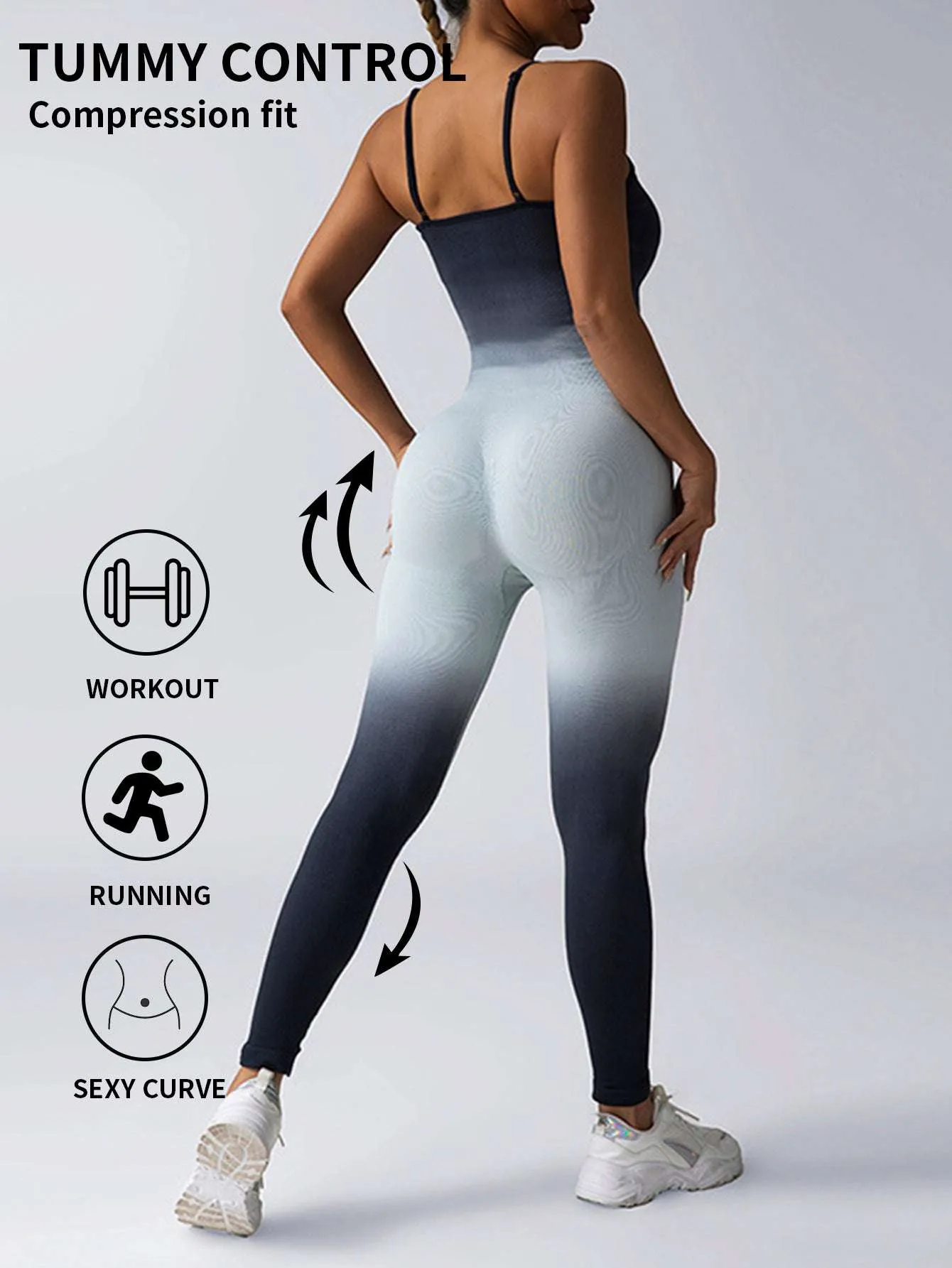 Jumpsuit For Women Workout Seamless Jumpsuits