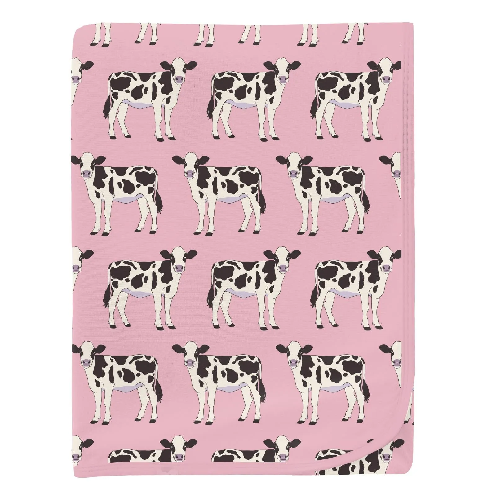 Kickee Pants Swaddling Blanket- Cake Pop Cows