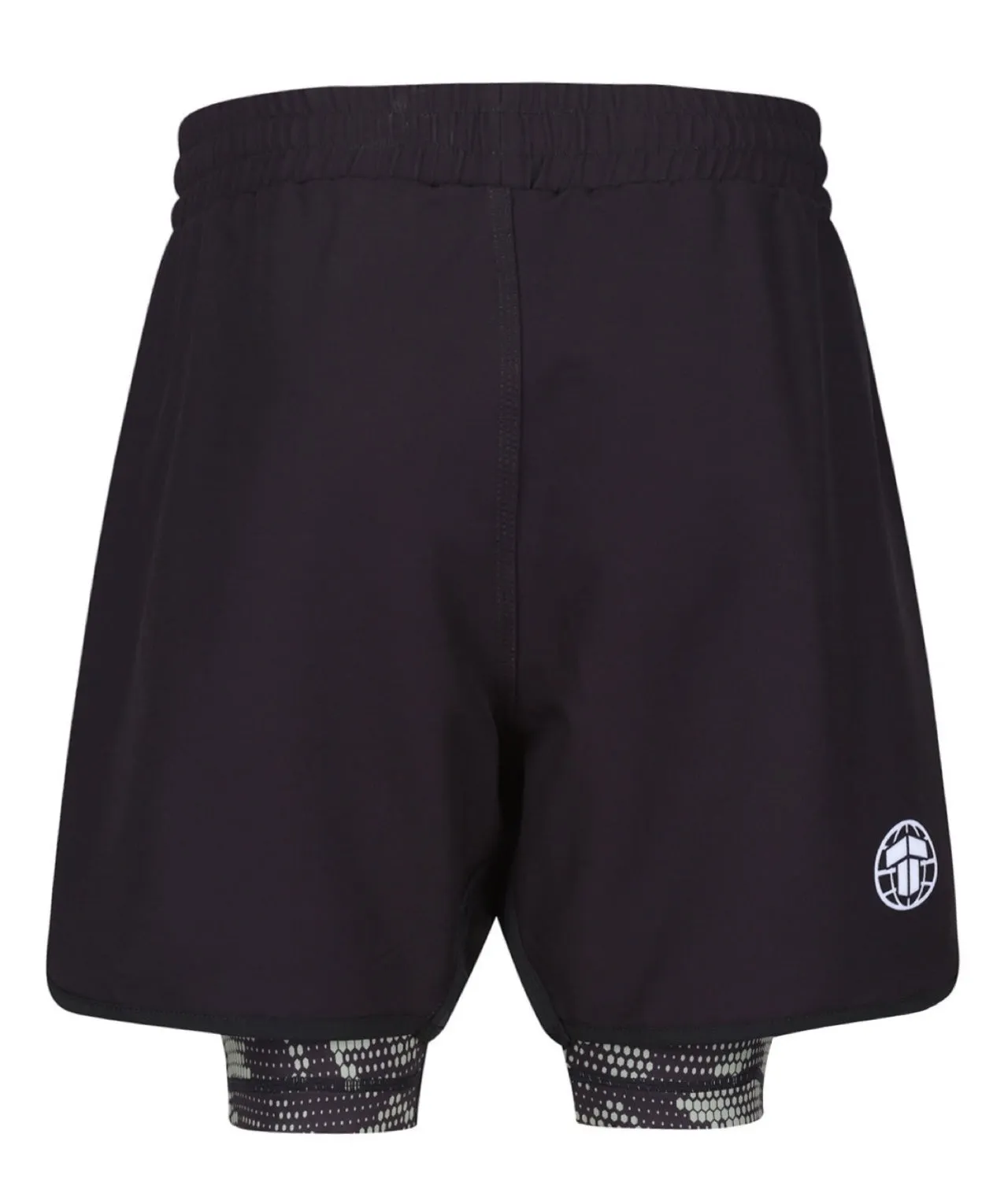 Kids Renegade Hybrid Shorts - Black & Green