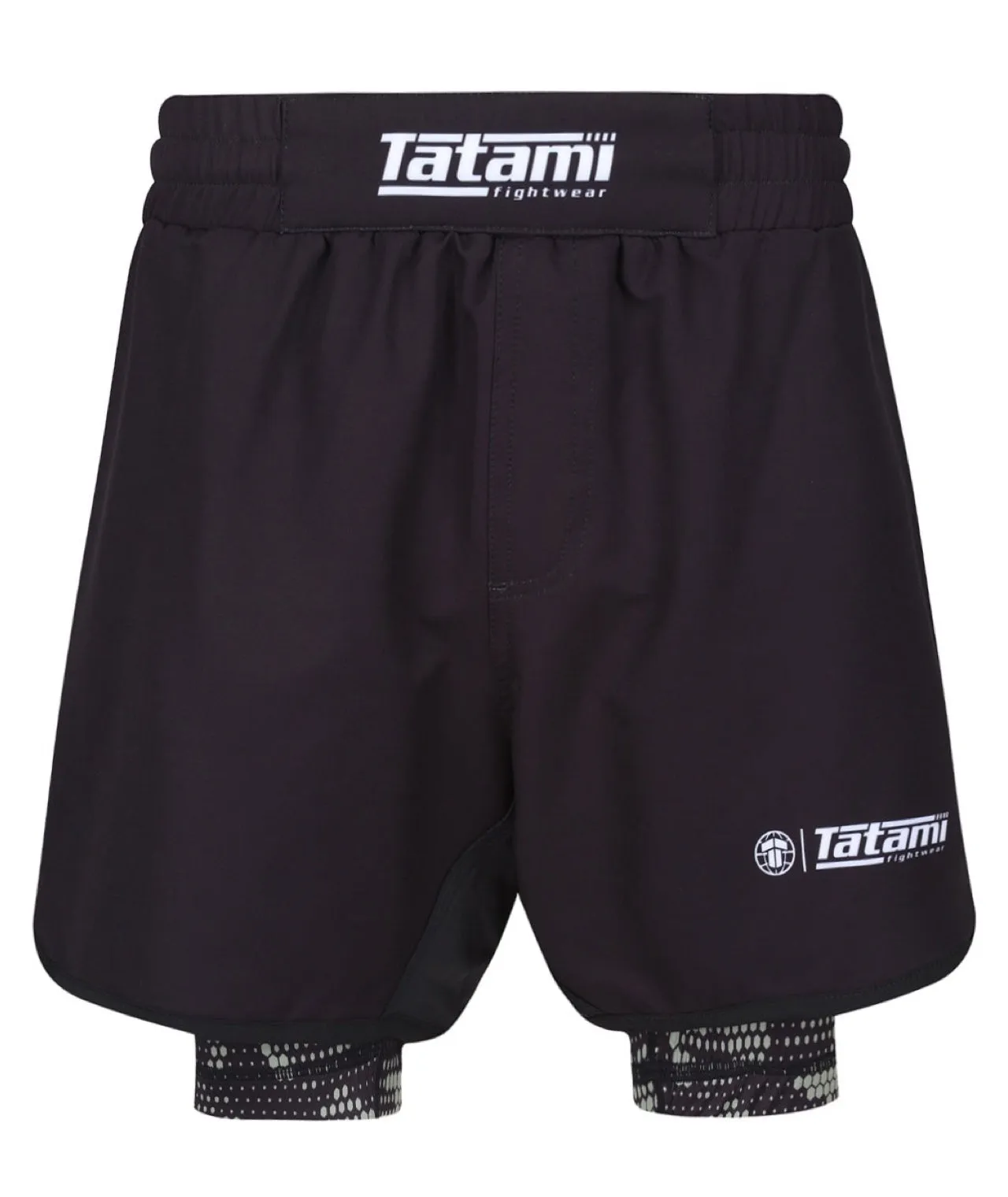 Kids Renegade Hybrid Shorts - Black & Green