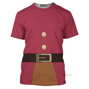 Kids Snow White Dwarfs Grumpy T-Shirt for Boy - Grumpy QT308541