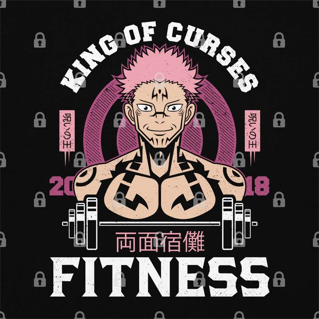 King of Curses Fitness T-Shirt