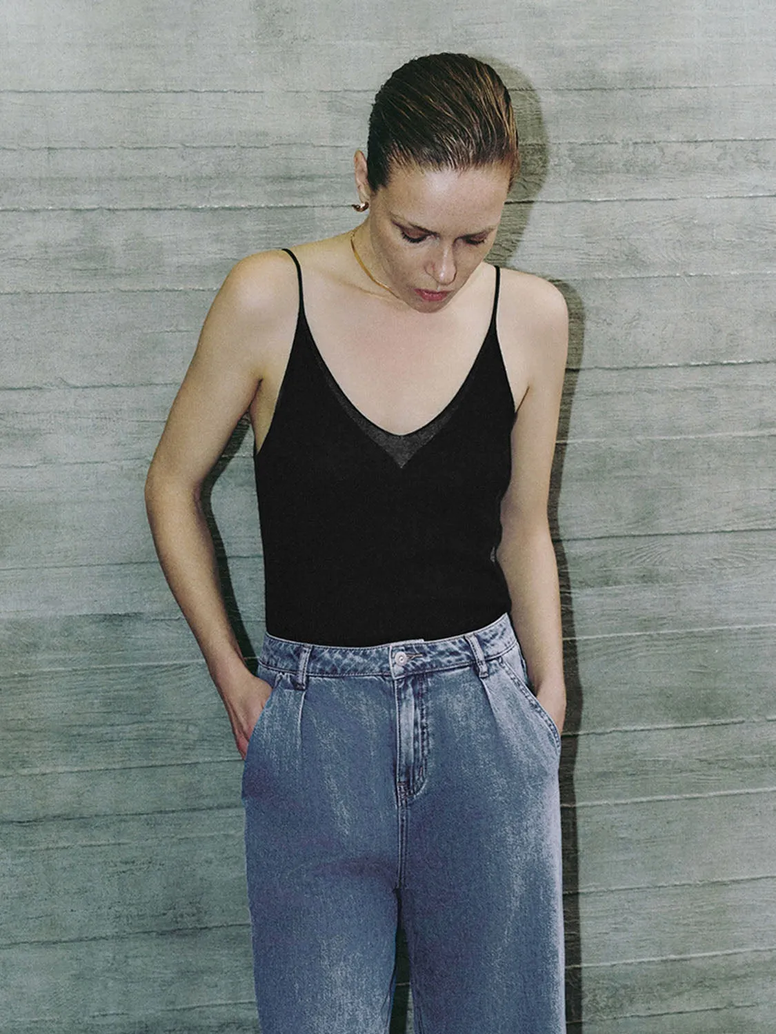 Knitted Cami Tops