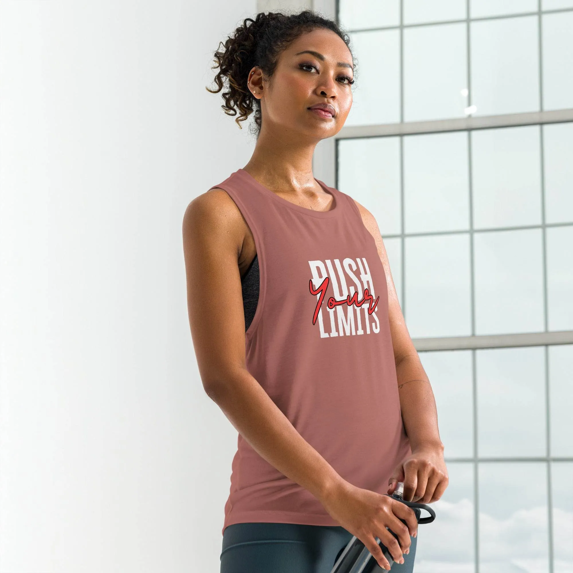 Ladies' Muscle Tank Push Your Limits Performance