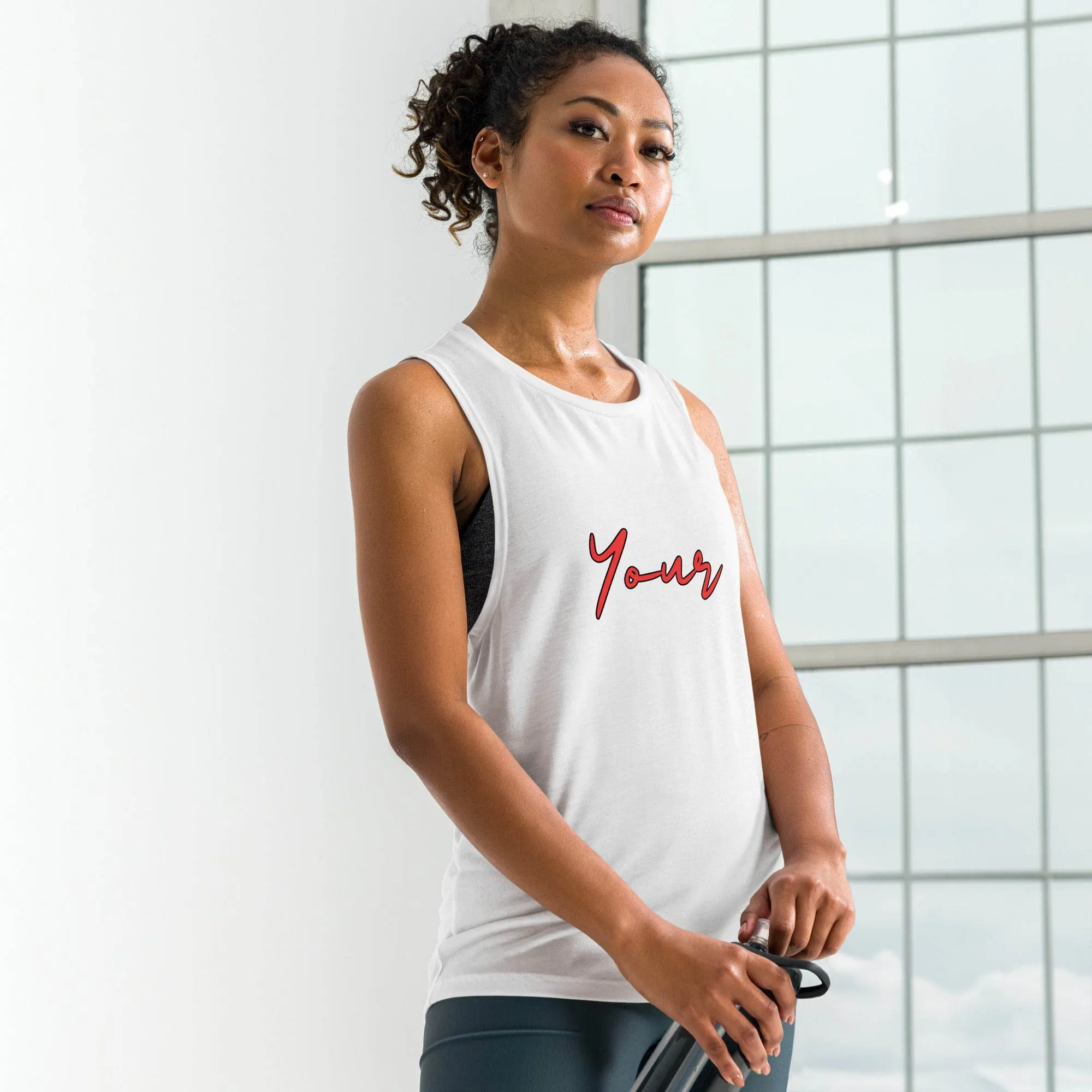 Ladies' Muscle Tank Push Your Limits Performance
