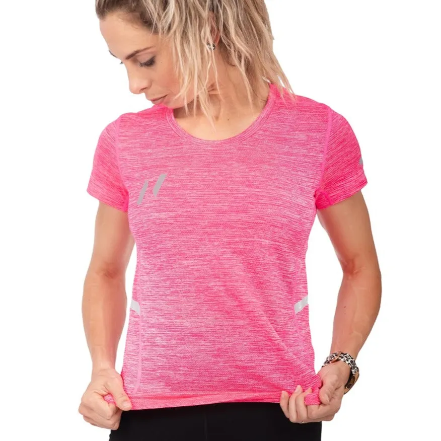 Ladies "CoolTech" Pink Run Shirt