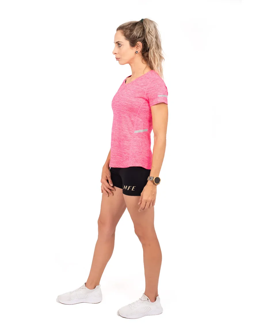 Ladies "CoolTech" Pink Run Shirt